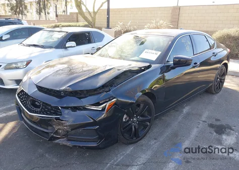 2021 Acura Tlx Technology Package z USA, uszkodzony, nr VIN 19UUB6F48MA009992